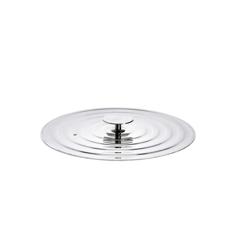 Vavente Stainless Steel Flat Pan Lid for 20-24 cm Pans
