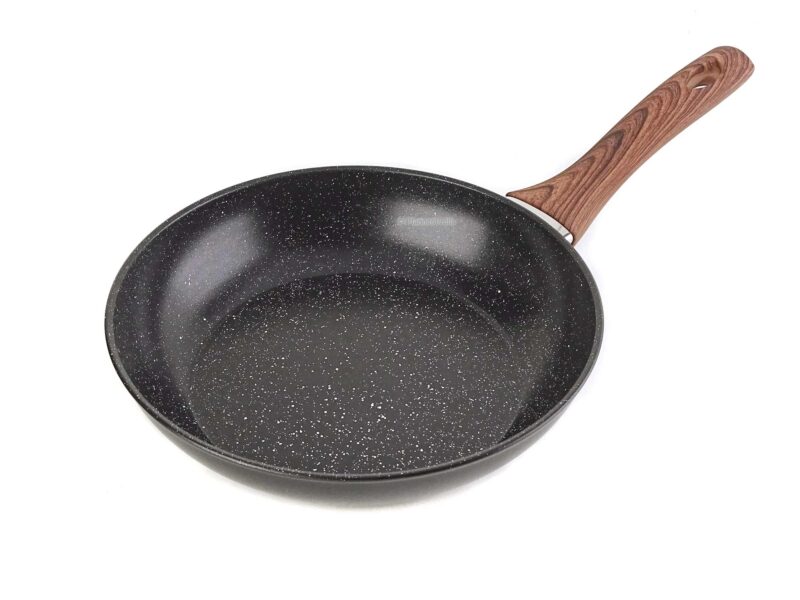 Vavente 24cm Classy Wood Ceramic-Coated Frying Pan – Non-Stick & Elegant Design