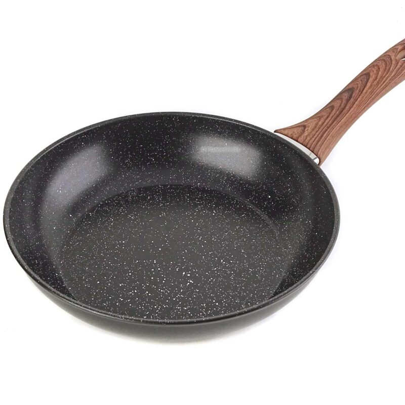 Vavente 24cm Classy Wood Ceramic-Coated Frying Pan – Non-Stick & Elegant Design