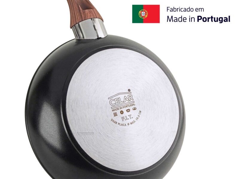 Vavente 24cm Classy Wood Ceramic-Coated Frying Pan – Non-Stick & Elegant Design - Image 3