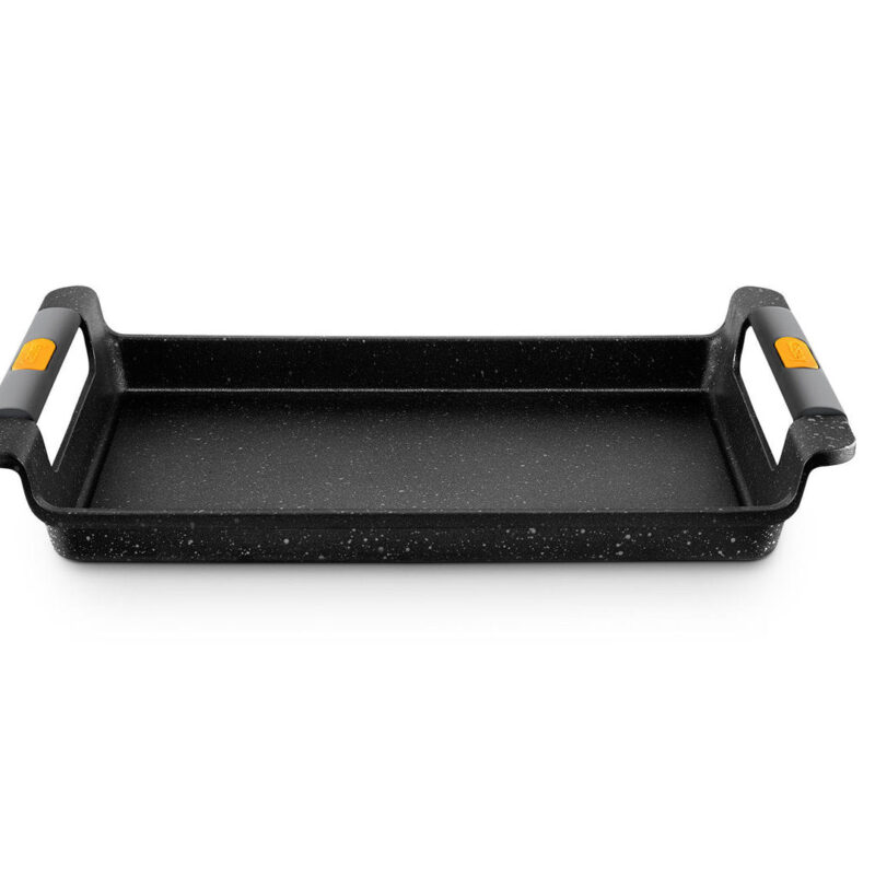 Vavente 40cm VULCANO Aluminum Cast Grill Plate – Plancha Teppanyaki Style