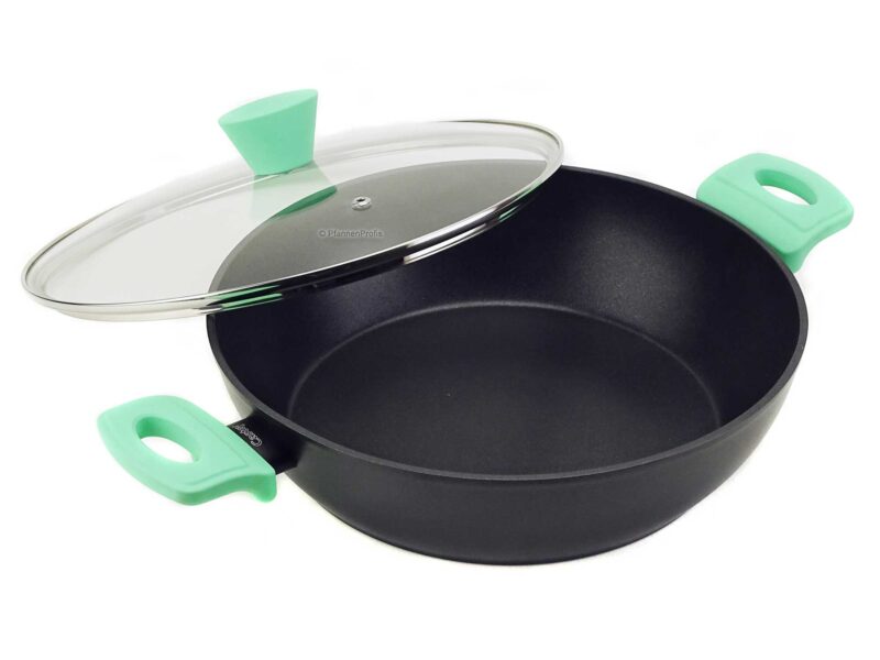 Vavente 28cm Aquamarine Non-Stick Casserole – Extra High with Lid