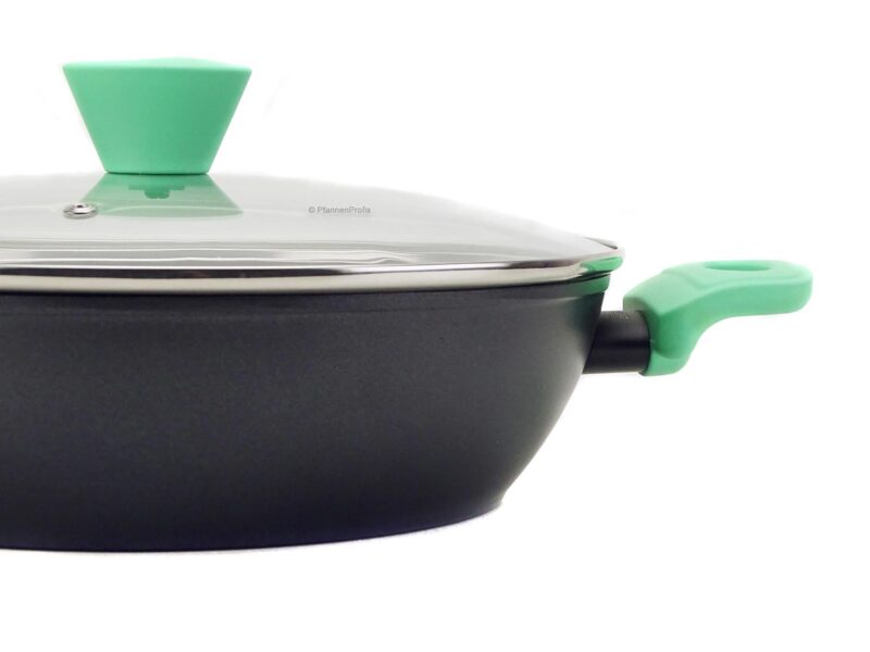 Vavente 28cm Aquamarine Non-Stick Casserole – Extra High with Lid - Image 2