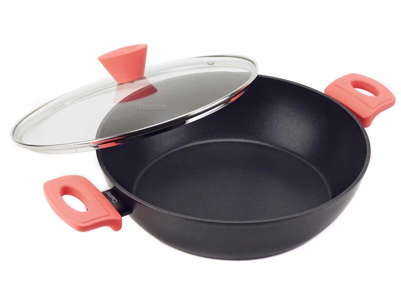 Vavente 28cm Coral Non-Stick Casserole – Extra High with Lid