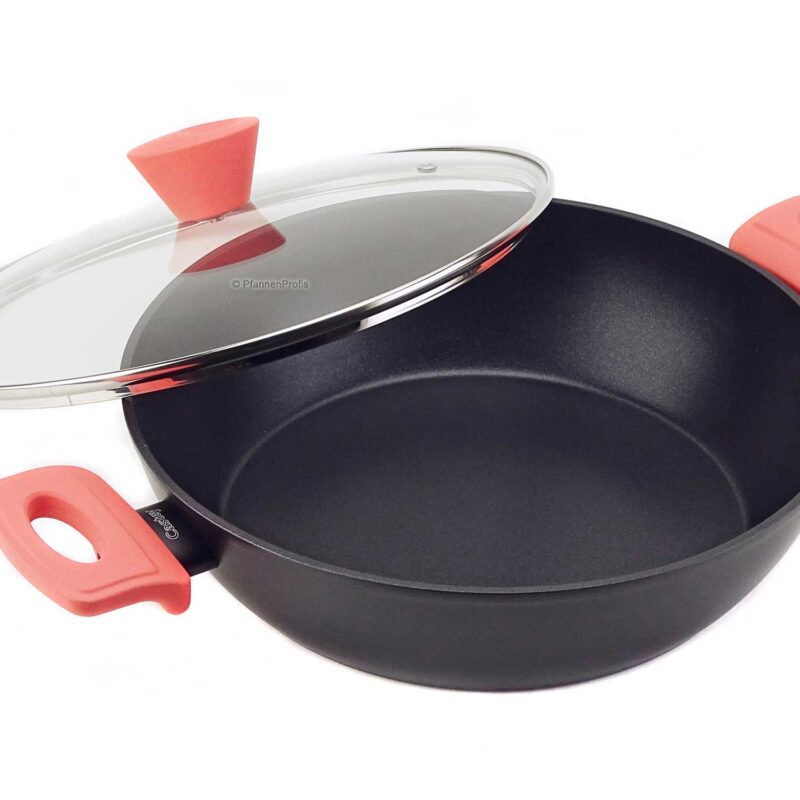 Vavente 28cm Coral Non-Stick Casserole – Extra High with Lid