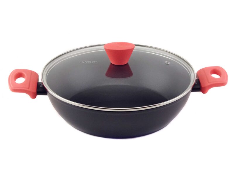 Vavente 28cm Coral Non-Stick Casserole – Extra High with Lid - Image 3