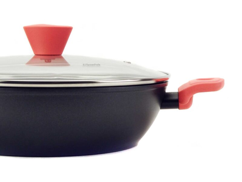 Vavente 28cm Coral Non-Stick Casserole – Extra High with Lid - Image 2