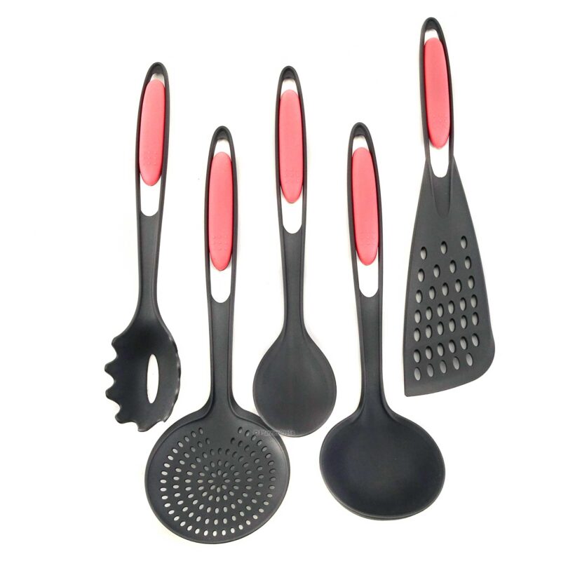 Vavente 5-Piece Kitchen Utensil Set – Heat-Resistant Plastic, Durable & Practical