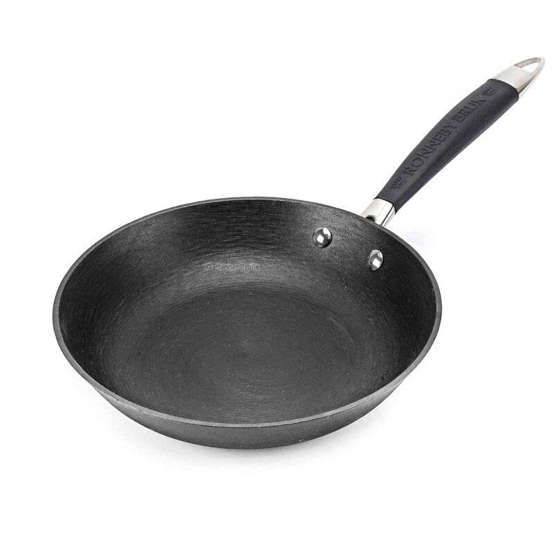 Vavente 20cm Ultra Light Cast Iron Frying Pan – Pre-Seasoned with Silicone Handle
