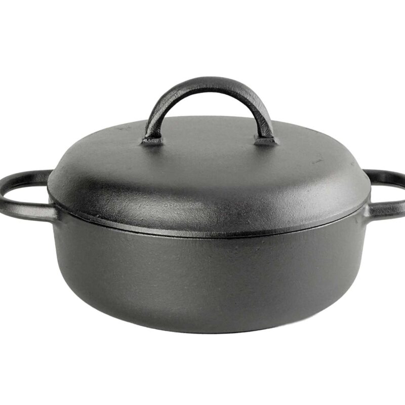 Vavente 24cm MAESTRO Cast Iron Roasting Pot 3L – Pre-Seasoned & Durable