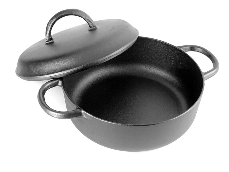 Vavente 24cm MAESTRO Cast Iron Roasting Pot 3L – Pre-Seasoned & Durable - Image 2