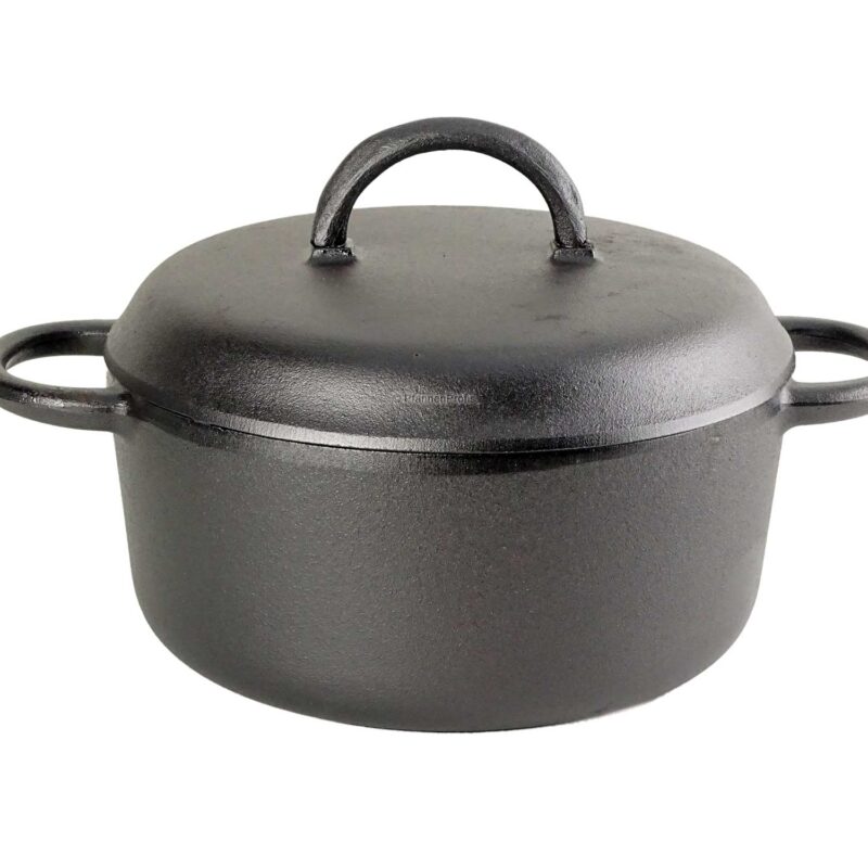 Vavente 24cm MAESTRO Cast Iron Pot 4L – Pre-Seasoned & Durable