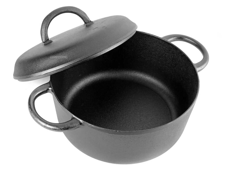Vavente 24cm MAESTRO Cast Iron Pot 4L – Pre-Seasoned & Durable - Image 2