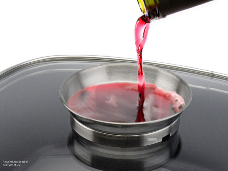 Vavente 28x28 cm Square Aluminum Cast Braiser 7L with Aroma Lid - CRISPY Collection - Image 2