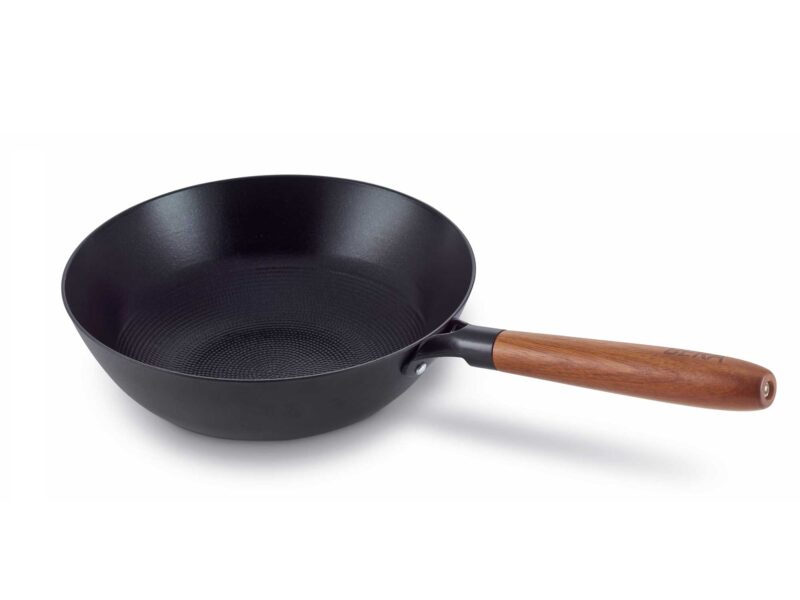Vavente 24cm Mandala Wok – Iron with Ceramic Coating, No Seasoning Required