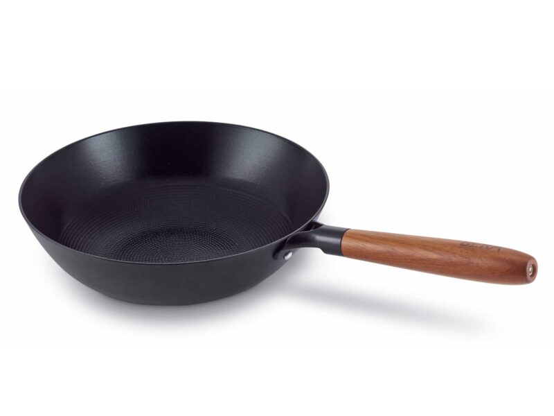 Vavente 28cm Mandala Wok – Iron with Ceramic Coating, No Seasoning Needed