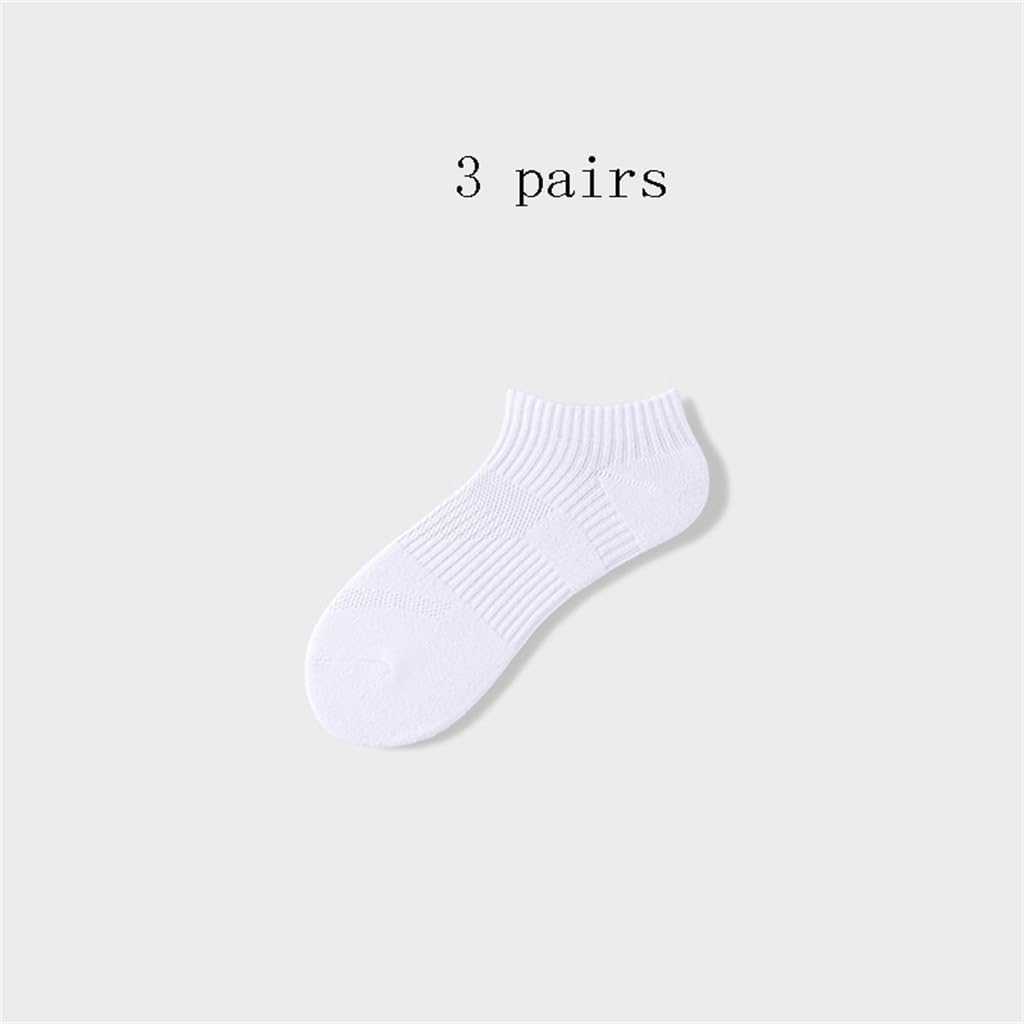 HBJWOV Socks, Men's Towel Soles, Sports Socks, Sweat Wicking, Casual Basketball Socks - Image 2