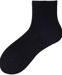 HBJWOV Mid Length Socks, Men's Towel Soles, Sports Socks, Casual Basketball Socks