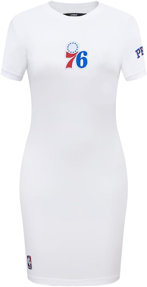 Womens NBA Classic Chenille Cotton Body Con Dress - Image 5