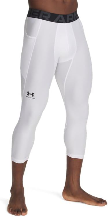 Under Armour Mens HeatGear Armour 3/4 Leggings - Image 9
