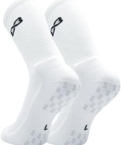 WE FOOT Air Grip Sports Crew Socks Grip Socks for Men Women Soccer Football Futsal Basketball Tennis Pickleball