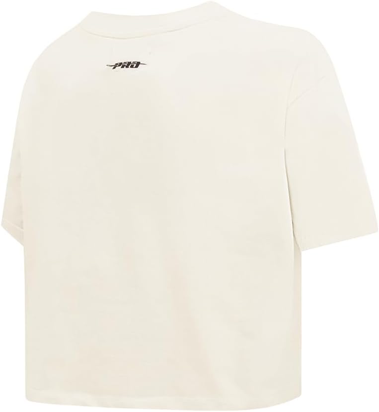 Womens NBA Retro Classics Cotton Short Sleeve Boxy Tee - Image 4