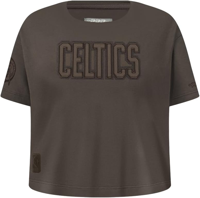 Pro Standard Big Girls NBA Neutral Cotton Short Sleeve Boxy Tee - Image 14