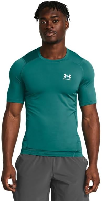 Under Armour Men's HeatGear Compression Short-Sleeve T-Shirt - Image 46