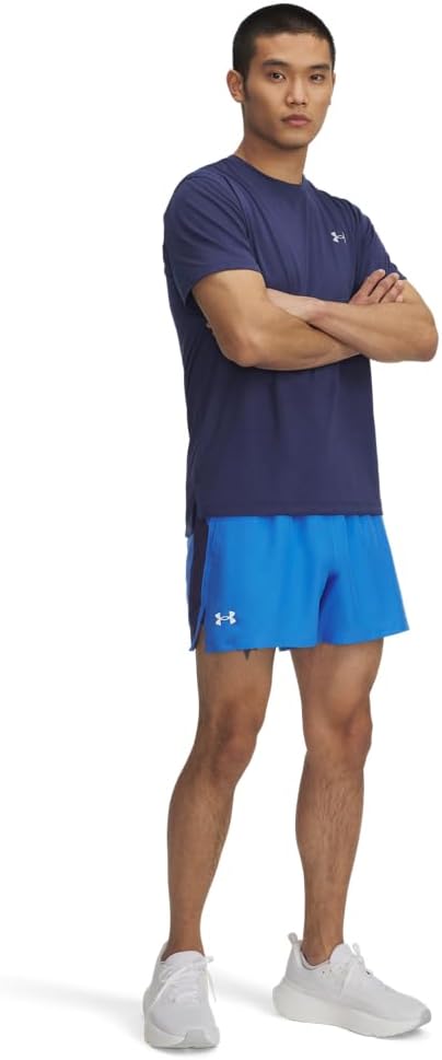 Under Armour Mens Launch Run 5 Inch Unlined Shorts - Image 3