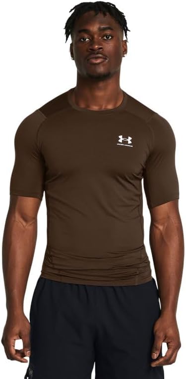 Under Armour Men's HeatGear Compression Short-Sleeve T-Shirt - Image 49