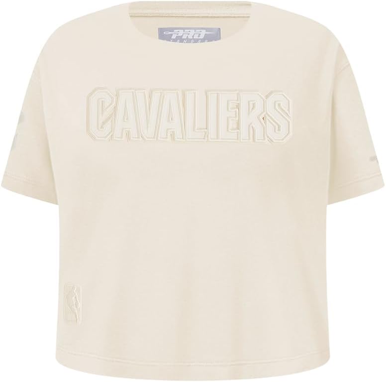 Pro Standard Big Girls NBA Neutral Cotton Short Sleeve Boxy Tee - Image 32