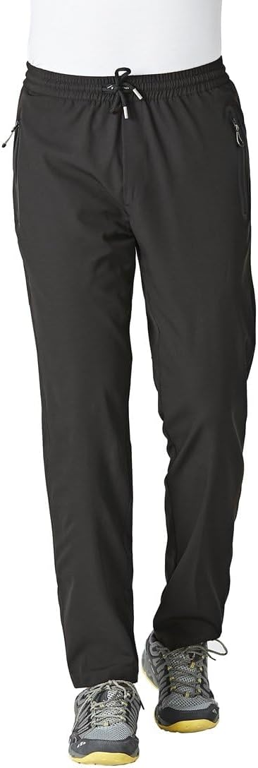 Rdruko Men's Casual Pants Lightweight Quick Dry Hiking Running Workout Outdoor Sports Sweat Pants - Image 7