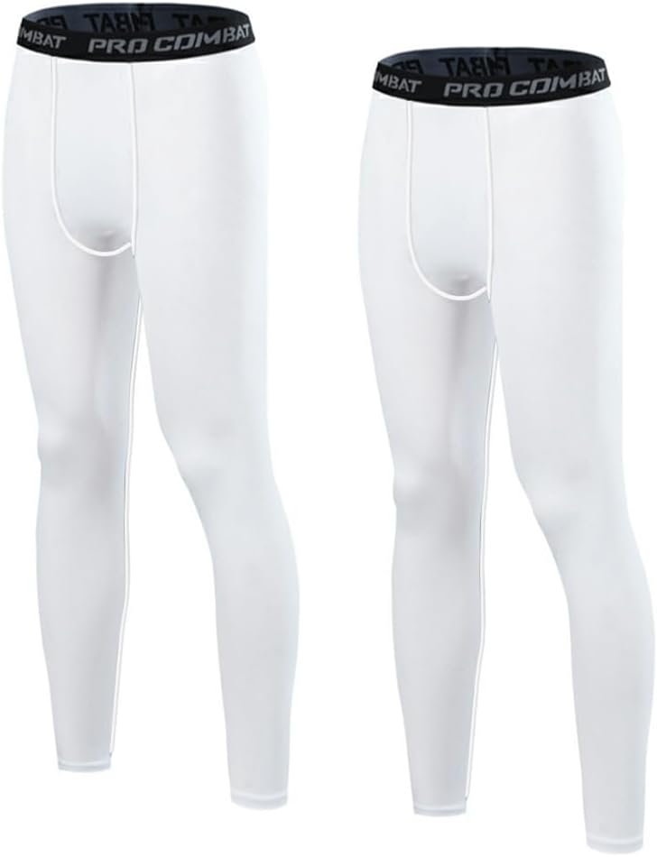 HYCOPROT Men's Compression Pants Athletic Tight,Leggings Base Layer Bottoms for Running Workout Sports Yoga Basketball - Image 9