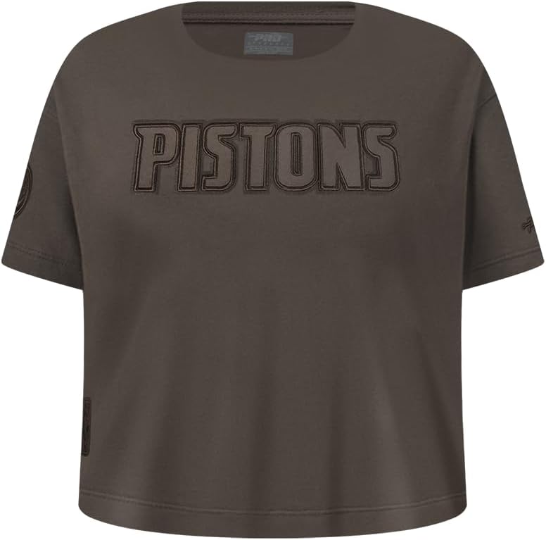 Pro Standard Big Girls NBA Neutral Cotton Short Sleeve Boxy Tee - Image 49