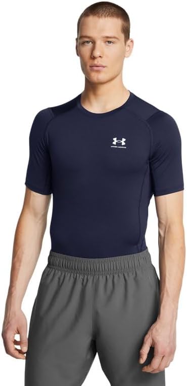 Under Armour Men's HeatGear Compression Short-Sleeve T-Shirt - Image 47
