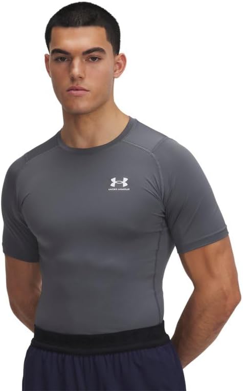 Under Armour Men's HeatGear Compression Short-Sleeve T-Shirt - Image 18