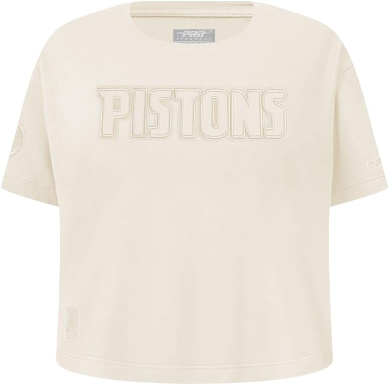 Pro Standard Big Girls NBA Neutral Cotton Short Sleeve Boxy Tee - Image 50