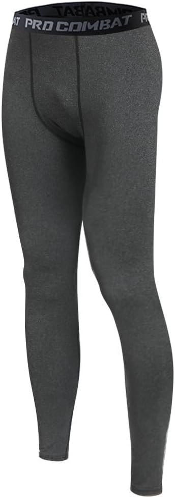 HYCOPROT Men's Compression Pants Athletic Tight,Leggings Base Layer Bottoms for Running Workout Sports Yoga Basketball - Image 12