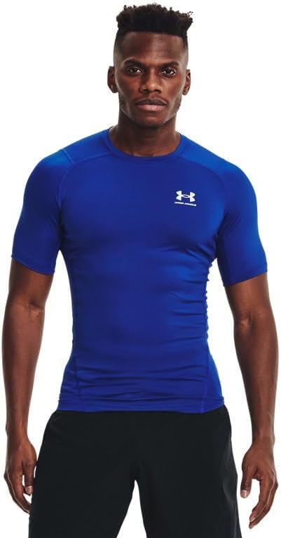 Under Armour Men's HeatGear Compression Short-Sleeve T-Shirt - Image 40