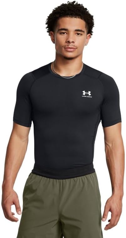 Under Armour Men's HeatGear Compression Short-Sleeve T-Shirt - Image 50