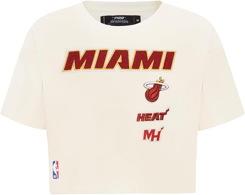 Womens NBA Retro Classics Cotton Short Sleeve Boxy Tee - Image 6