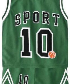 Toddler Kids Sports Athletic Jersey Shorts Set Todder Boys Jerseys Outfit 2 Piece Basketball Tank Top Mesh Shorts Set