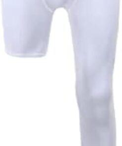 One Leg Compression Tights Long Pants Basketball Sports Base Layer Underwear Active Tight