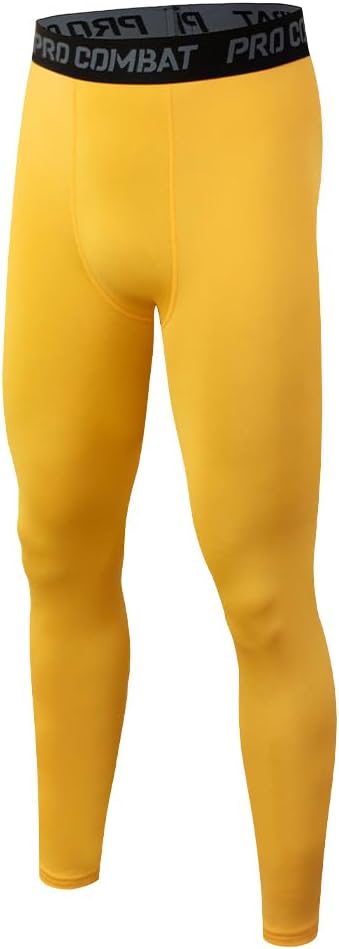 HYCOPROT Men's Compression Pants Athletic Tight,Leggings Base Layer Bottoms for Running Workout Sports Yoga Basketball - Image 16