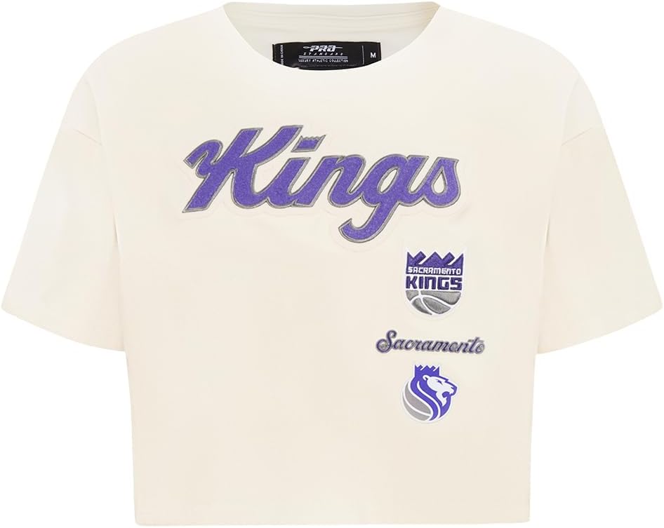 Womens NBA Retro Classics Cotton Short Sleeve Boxy Tee