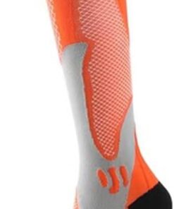 Sports calf Compression Socks Running Women's men's Basketball Skipping Socks long tube Breathable(Black,S/M)