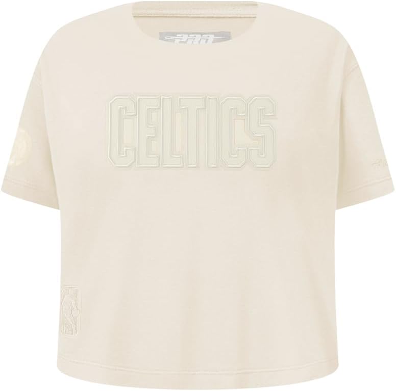 Pro Standard Big Girls NBA Neutral Cotton Short Sleeve Boxy Tee - Image 15