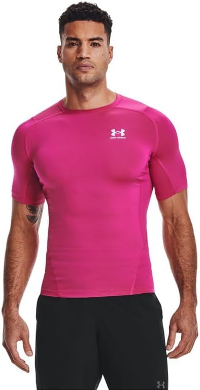 Under Armour Men's HeatGear Compression Short-Sleeve T-Shirt - Image 55