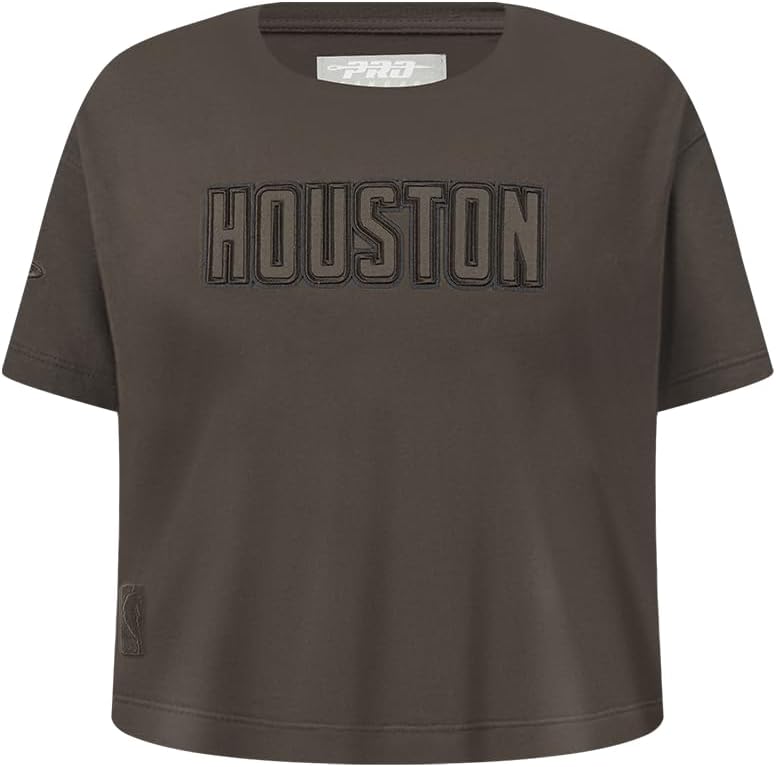 Pro Standard Big Girls NBA Neutral Cotton Short Sleeve Boxy Tee - Image 65