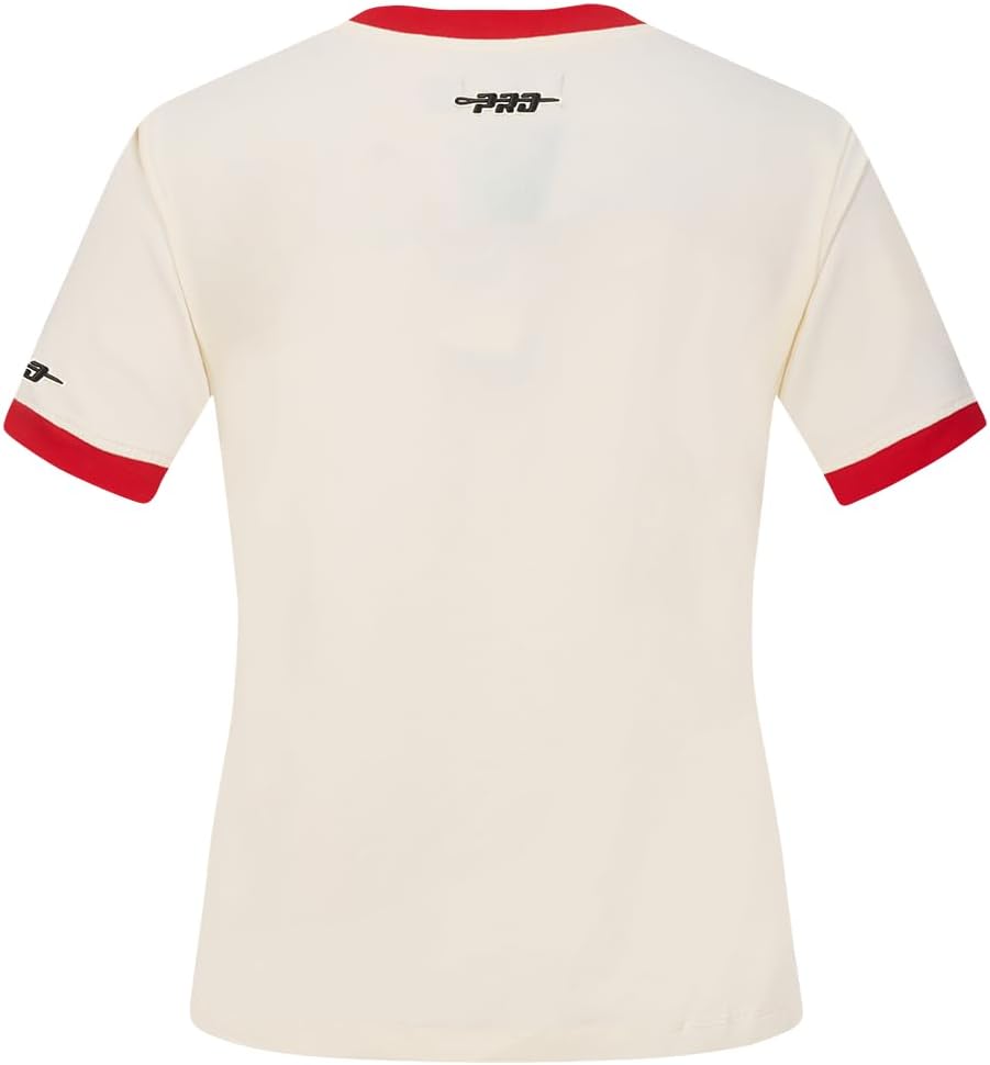 Pro Standard NBA Womens Womens NBA Retro Cascade Cotton Short Sleeve Slim Tee - Image 3